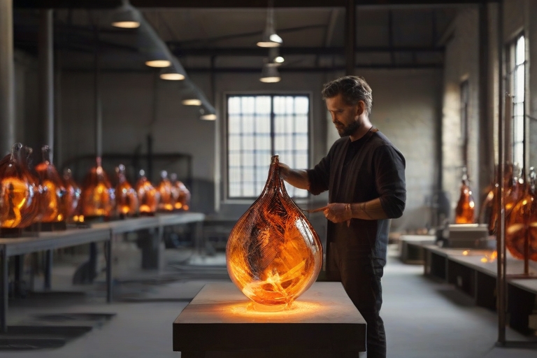 Leonardo_Diffusion_XL_Photo_luxe_man_glassblower_standing_with_3